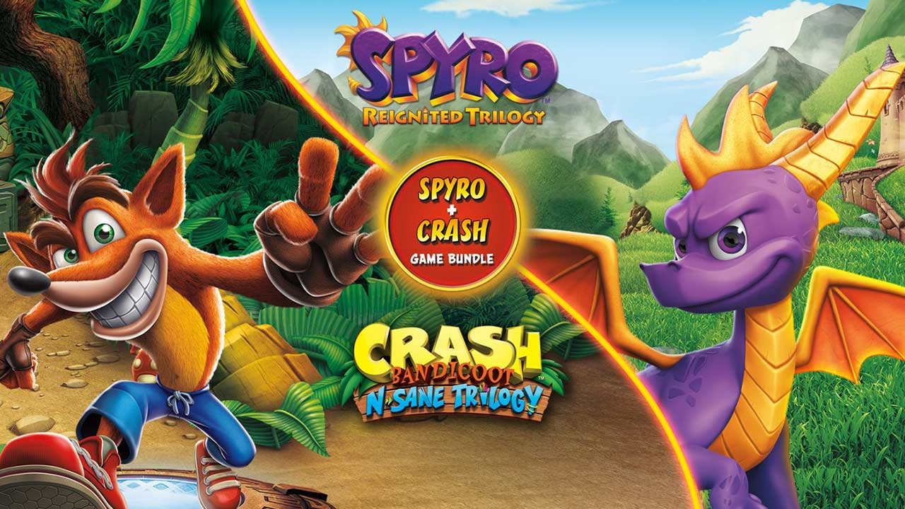 خرید بازی Spyro™ + Crash Remastered Game Bundle