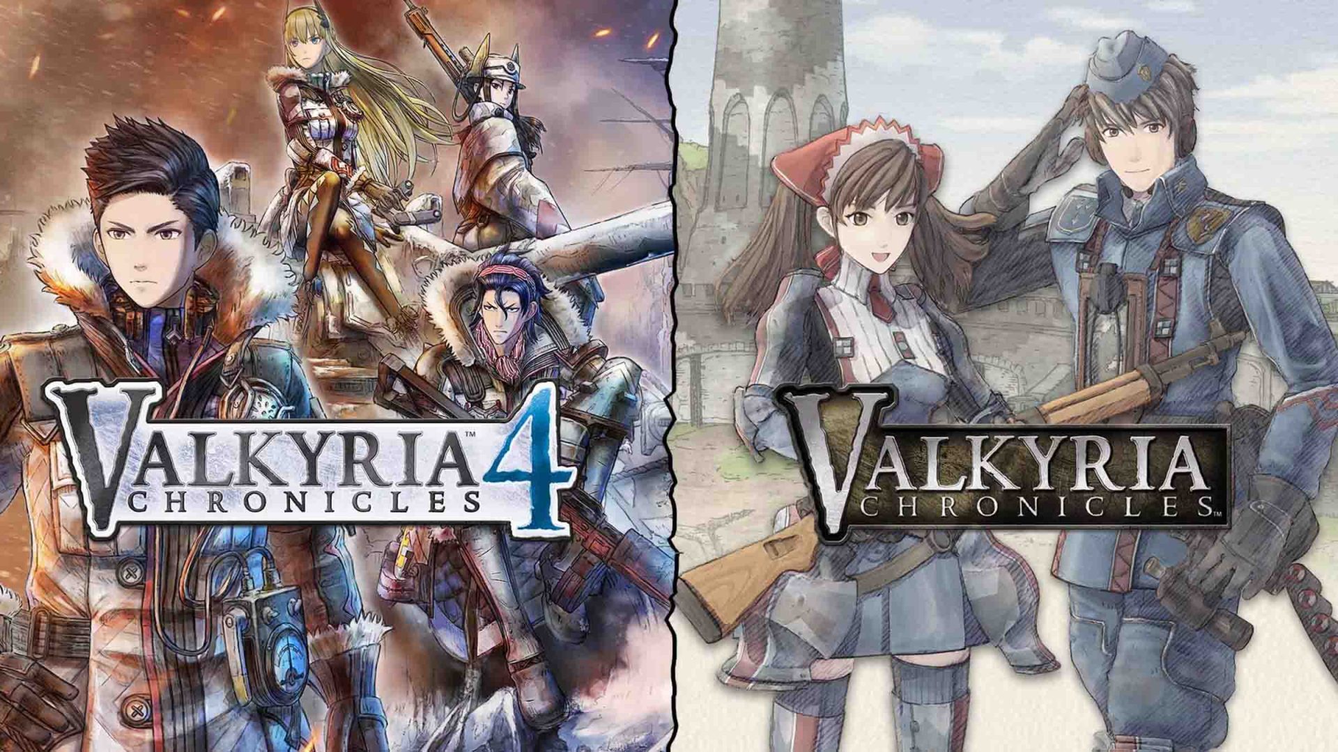 خرید بازی Valkyria Chronicles Remastered + Valkyria Chronicles 4