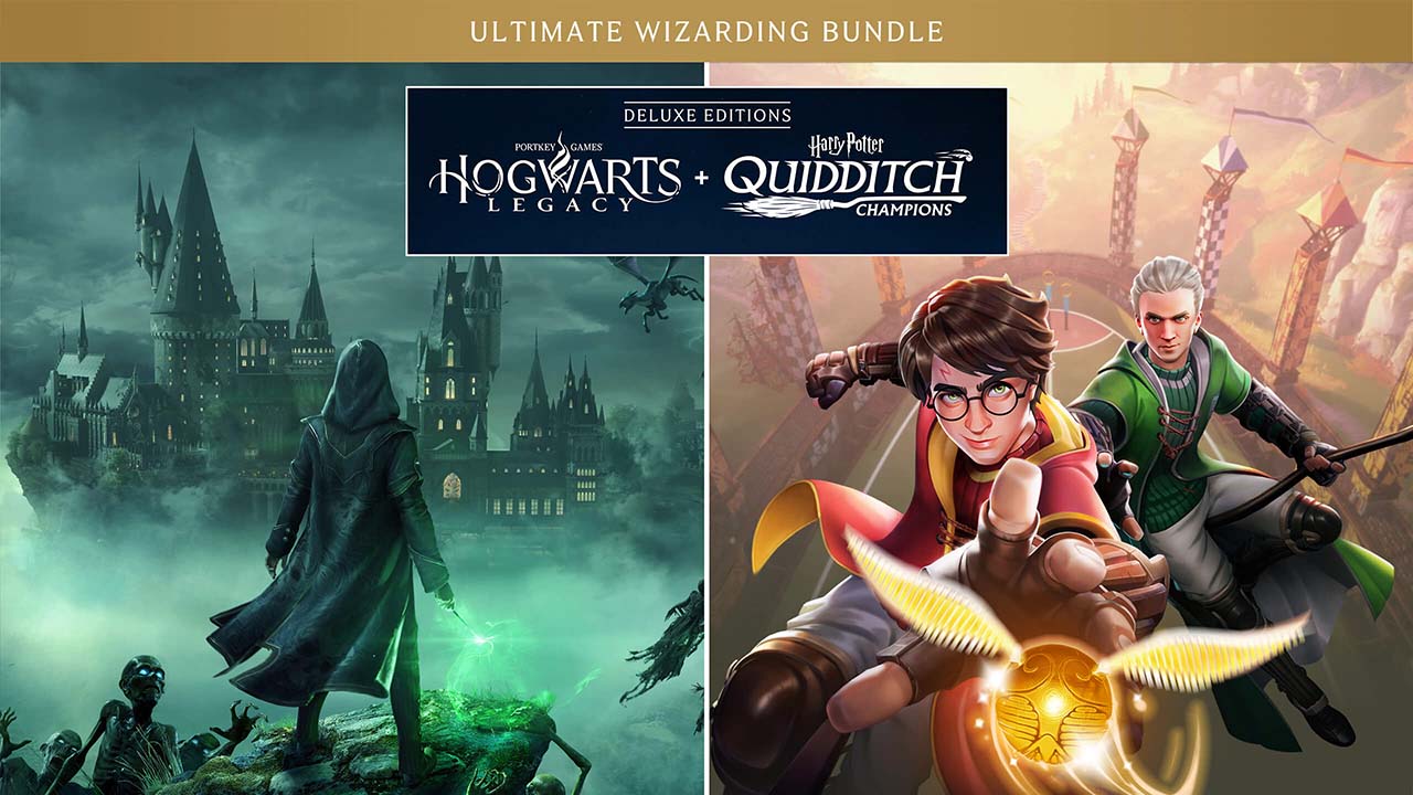 خرید بازی Hogwarts Legacy + Harry Potter: Quidditch Champions Deluxe Editions Bundle